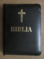 Biblia (coperta de piele, cu fermoar)