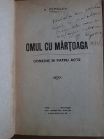 G. Ciprian - Omul cu martoaga (cu autograful autorului)