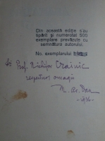 M. Ar. Dan - Adakaleh (cu autograful autorului)