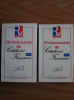 Pierre Oster - Dictionnaire de citations francaises (2 volume)