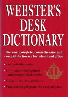 Webster's desk Dictionary (1996)