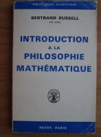Bertrand Russell - Introduction a la philosophie mathematique