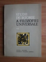 Anticariat: Studii de istorie a filosofiei universale 7