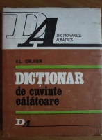 Anticariat: Alexandru Graur - Dictionar de cuvinte calatoare
