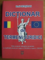 Emil Dersidan - Dictionar de termeni juridici uzuali