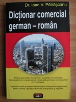 Anticariat: I. V. Patrascanu - Dictionar comercial german-roman