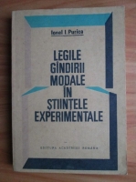 Ionel I. Purica - Legile gandirii modale in stiintele experimentale