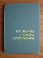 Philosophes Roumains Contemporains