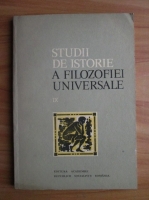 Studii de istorie a filosofiei universale 9