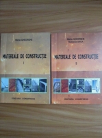 Maria Gheorghe - Materiale de constructie (2 volume)