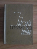 N. I. Barbu - Istoria literaturii latine (volumul 1)