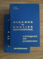 Nicolae Donciu - Algebra si analiza matematica. Culegere de probleme (2 volume)