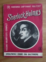 Anticariat: Romanul captivant politist Sherlock Holmes. Groaznicele crime din Baltimore