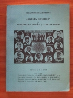 Alexandru Ioachimescu - Agenda istorica a poporului roman si a religiilor