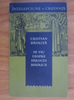 Cristian Badilita - Pe viu despre Parintii Bisericii