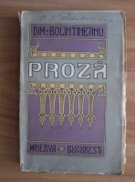 D. Bolintineanu - Proza (Manoil - Elena) (1915)