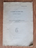 Aram M. Frenkian - La definition de la ligne droite. Extrait du Buletinul Facultatii de Stiinte din Cernauti, vol. XII, 1938