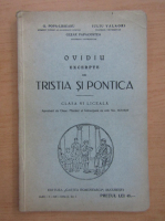 Cezar Papacostea - Ovidiu excerpte din Tristia si Pontica (1931)