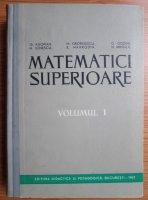 Gr. Agopian - Matematici superioare (volumul 1)