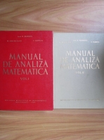 Anticariat: M. Nicolescu - Manual de analiza matematica (2 volume)