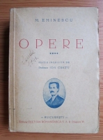 Mihai Eminescu - Opere (volumul 4, 1938)