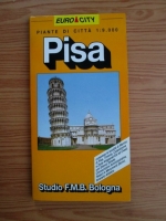 Pisa. Piante di citta. Harta orasului