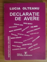 Lucia Olteanu - Declaratie de avere