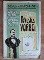 Anton Pann - Culegerea de proverburi sau Povestea vorbei (volumul 1)
