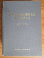 Anticariat: Farmacopeea romana (1976)