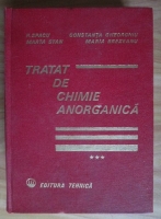 Anticariat: P. Spacu - Tratat de chimie anorganica (volumul 3)