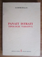 Zamfir Balan - Panait Istrati. Tipologie narativa