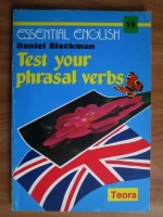Anticariat: Daniel Blackman - Test your phrasal verbs