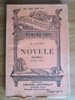 Nicolae Gane - Novele (volumul 1)