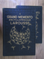 Anticariat: Paul Auge - Grand memento Encyclopedique Larousse (2 volume)