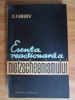 S. F. Oduev - Esenta reactionara a Nietzscheanismului