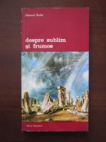 Edmund Burke - Despre sublim si frumos