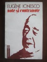 Anticariat: Eugene Ionesco - Note si contranote