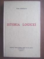 Nae Ionescu - Istoria logicei, al doilea curs, 1943 (fascimil)
