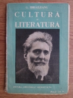Garabet Ibraileanu - Cultura si literatura (editie veche)