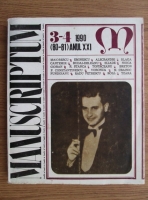 Revista Manuscriptum (nr. 3-4, 1990)