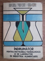 David Doina - Indrumator pentru instruirea tehnologica si de laborator in industria alimentara