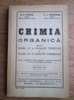 M. C. Popovici - Chimia organica (1947)