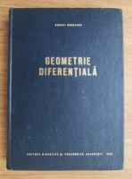 Anticariat: Andrei Dobrescu - Geometrie diferentiala