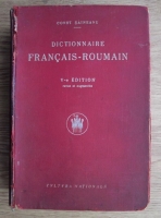 Const. Saineanu - Dictionnaire francais-roumain (1928)
