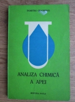 Dumitru Ceausescu - Analiza chimica a apei