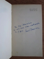 Emil Zegreanu - Amfora de lut (cu autograful si dedicatia autorului)