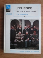J. B. Duroselle - L'Europe de 1815 a nos jours