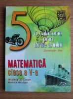 Anticariat: Nicoleta Lili Ciocan - O calatorie prin lunile anului, decembrie-mai. Matematica clasa a 5-a