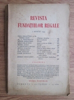 Revista fundatiilor regale 1 august 1934 