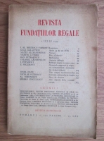 Revista fundatiilor regale 1 iulie 1934